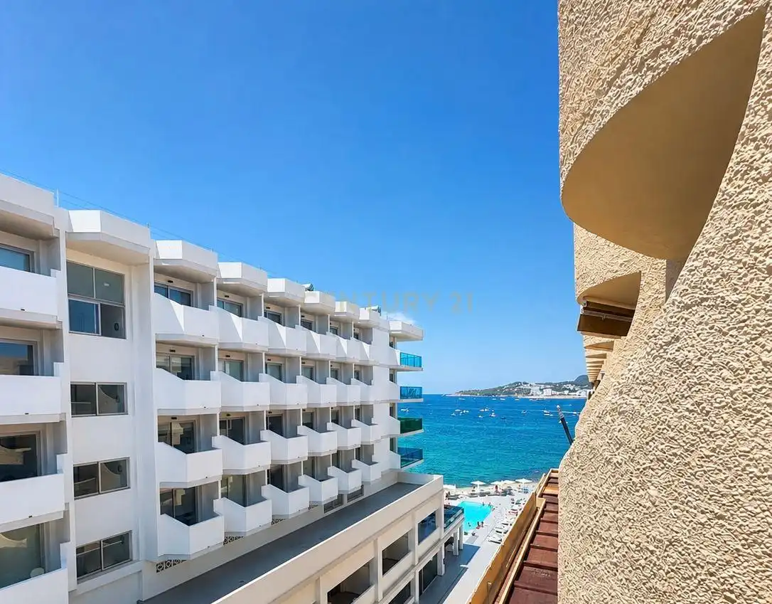 Bedroom of Study for sale in Sant Josep de sa Talaia  with Washing machine, Microwave and Balcony