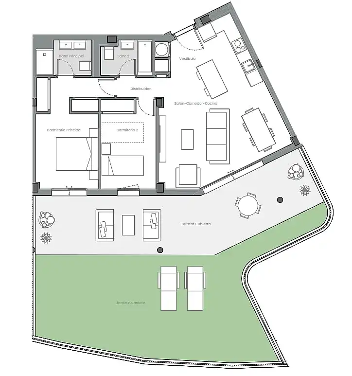 Apartament amb ascensor en venda a Playa Bahía Dorada, imagen 18
