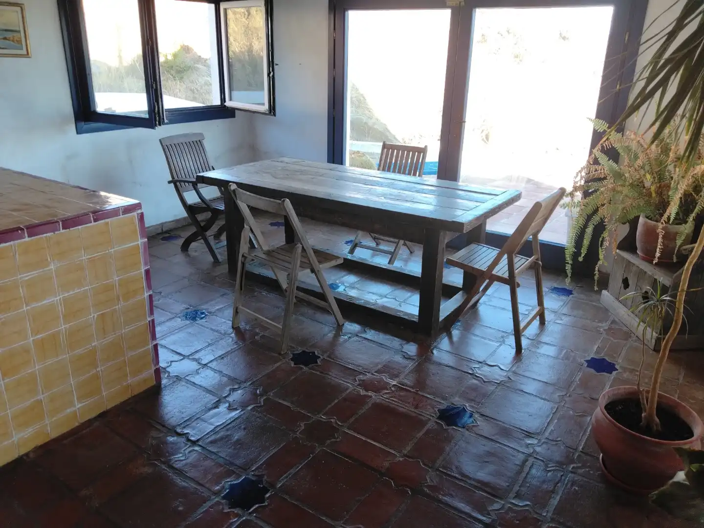 Terrace of Country homes for rent in Tarifa  with Private garden, Terrace and Furnished
