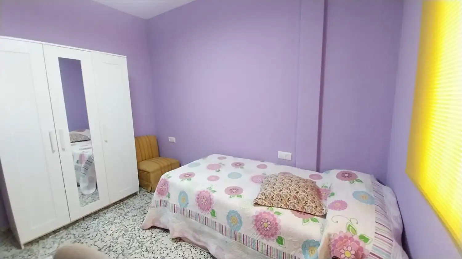 Schlafzimmer von Wohnung zur Miete in Jaén mit Möbliert