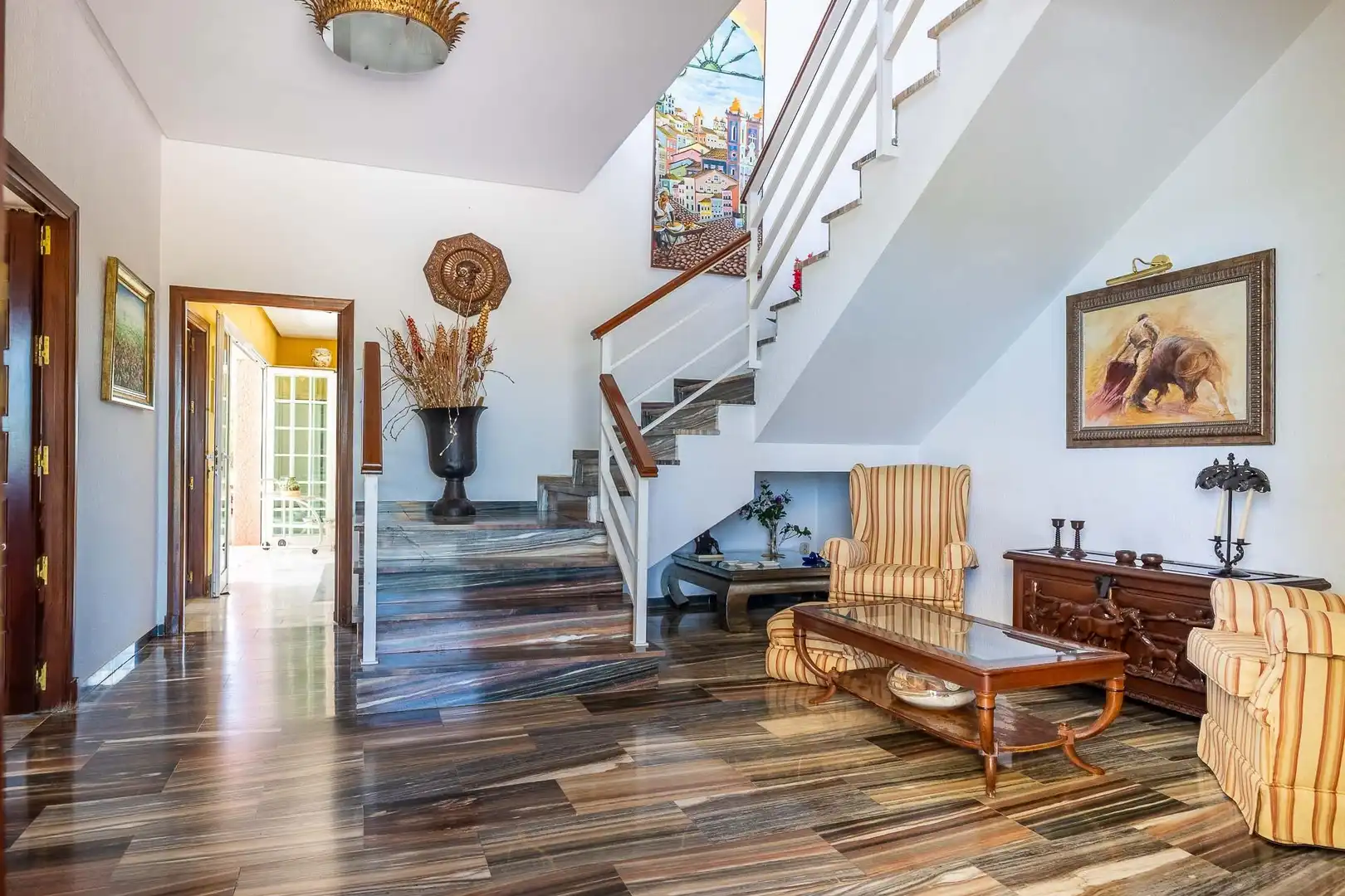 Finca rústica en venta en Sanlúcar la Mayor con Calefacción, Jardín privado y Terraza