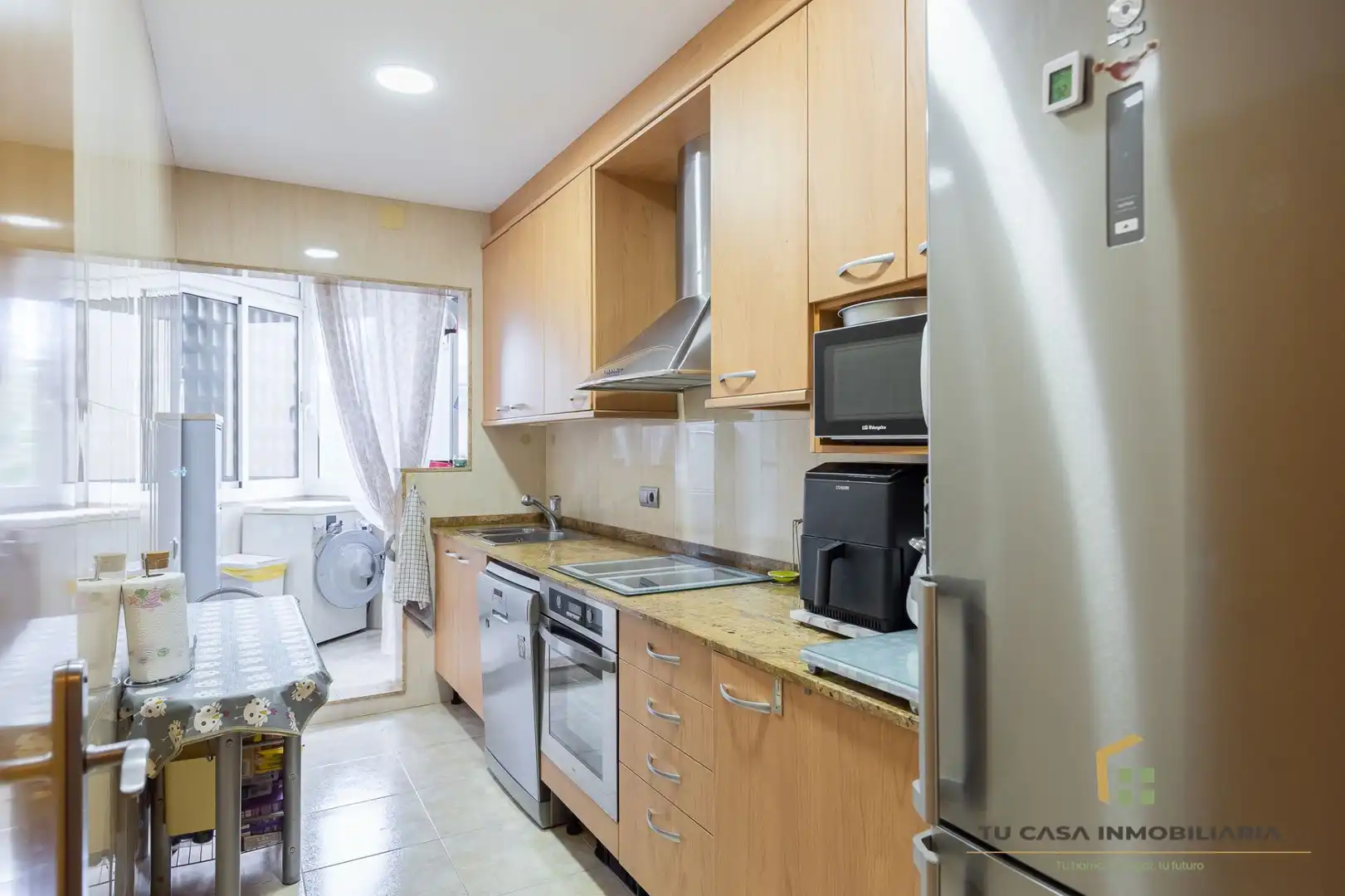 Kitchen of Flat for sale in Badalona  with Air Conditioner, Heating and Storage room