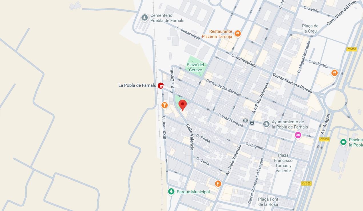 Vista exterior de Pis en venda en La Pobla de Farnals