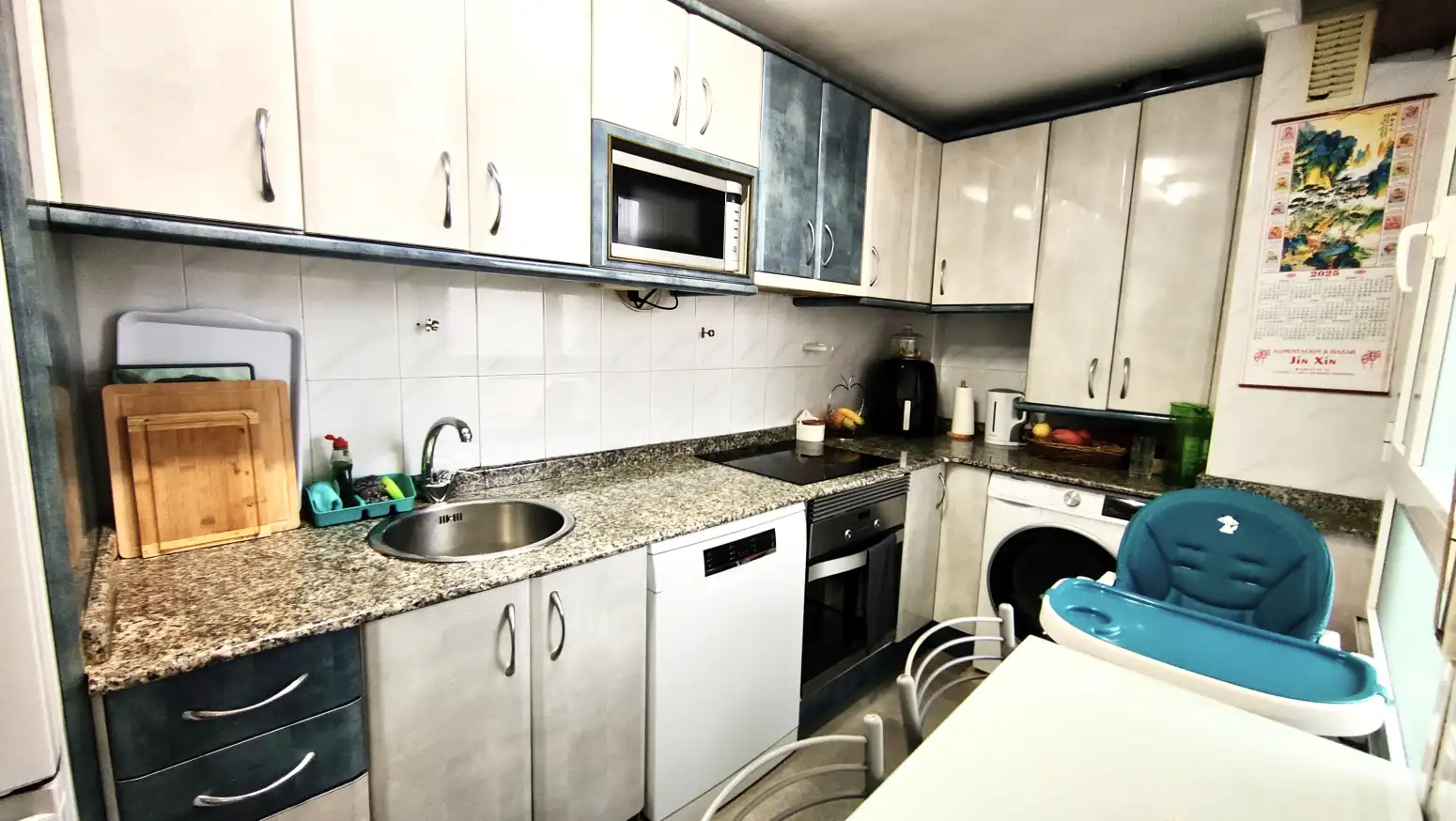 Cocina de Piso en venta en Santander con Calefacción, Parquet y Balcón