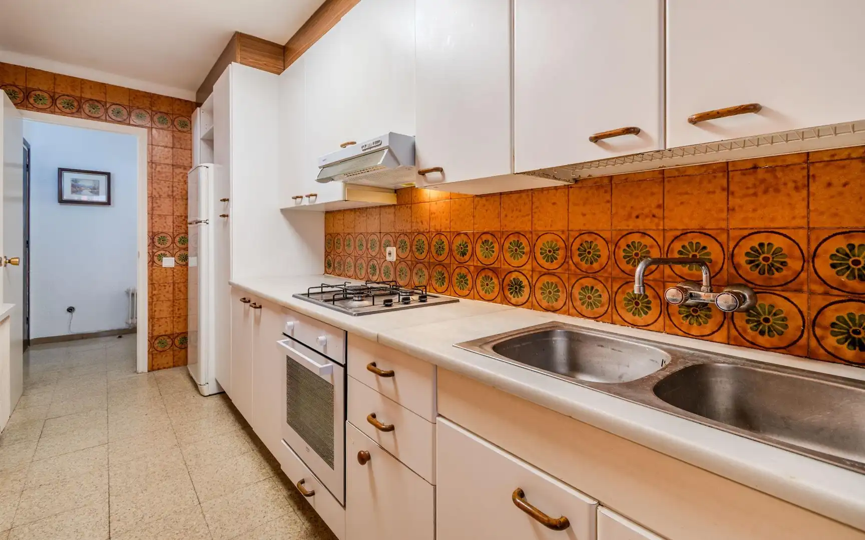 Kitchen of Flat for rent in Girona