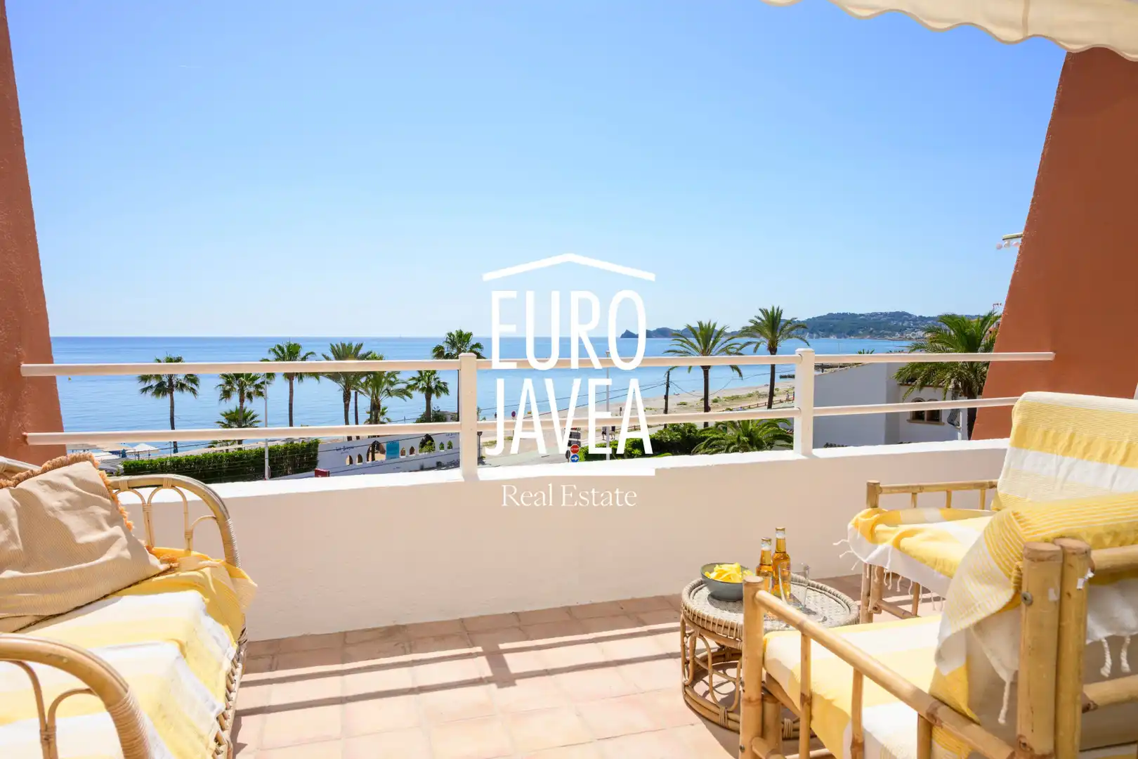 Terraza de Apartamento en venta en Jávea / Xàbia con Aire acondicionado, Terraza y Piscina