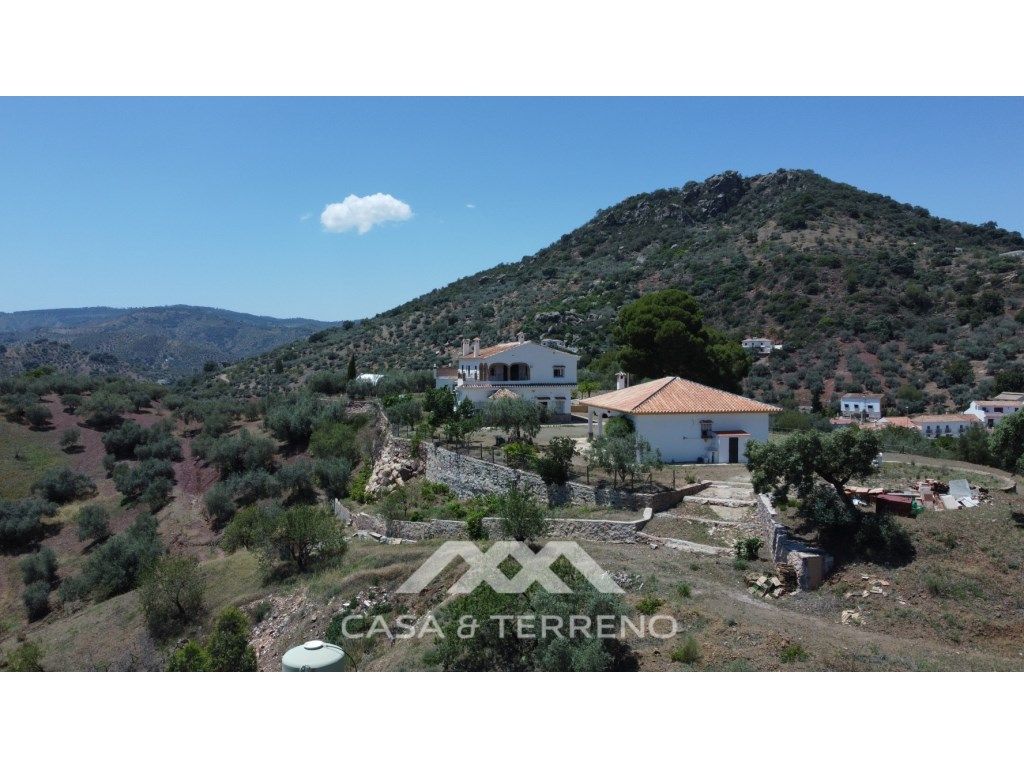 Vista exterior de Casa o xalet en venda en Comares amb Aire condicionat, Jardí privat i Terrassa