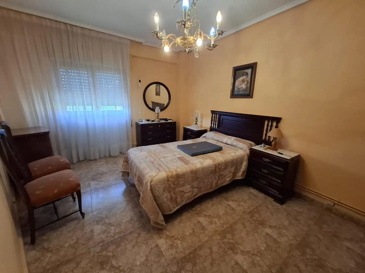 Schlafzimmer von Wohnung zum Verkauf in Tarazona mit Heizung, Abstellraum und Möbliert