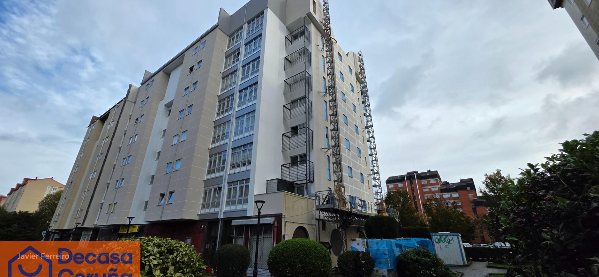 Exterior view of Flat for sale in A Coruña Capital   with Storage room