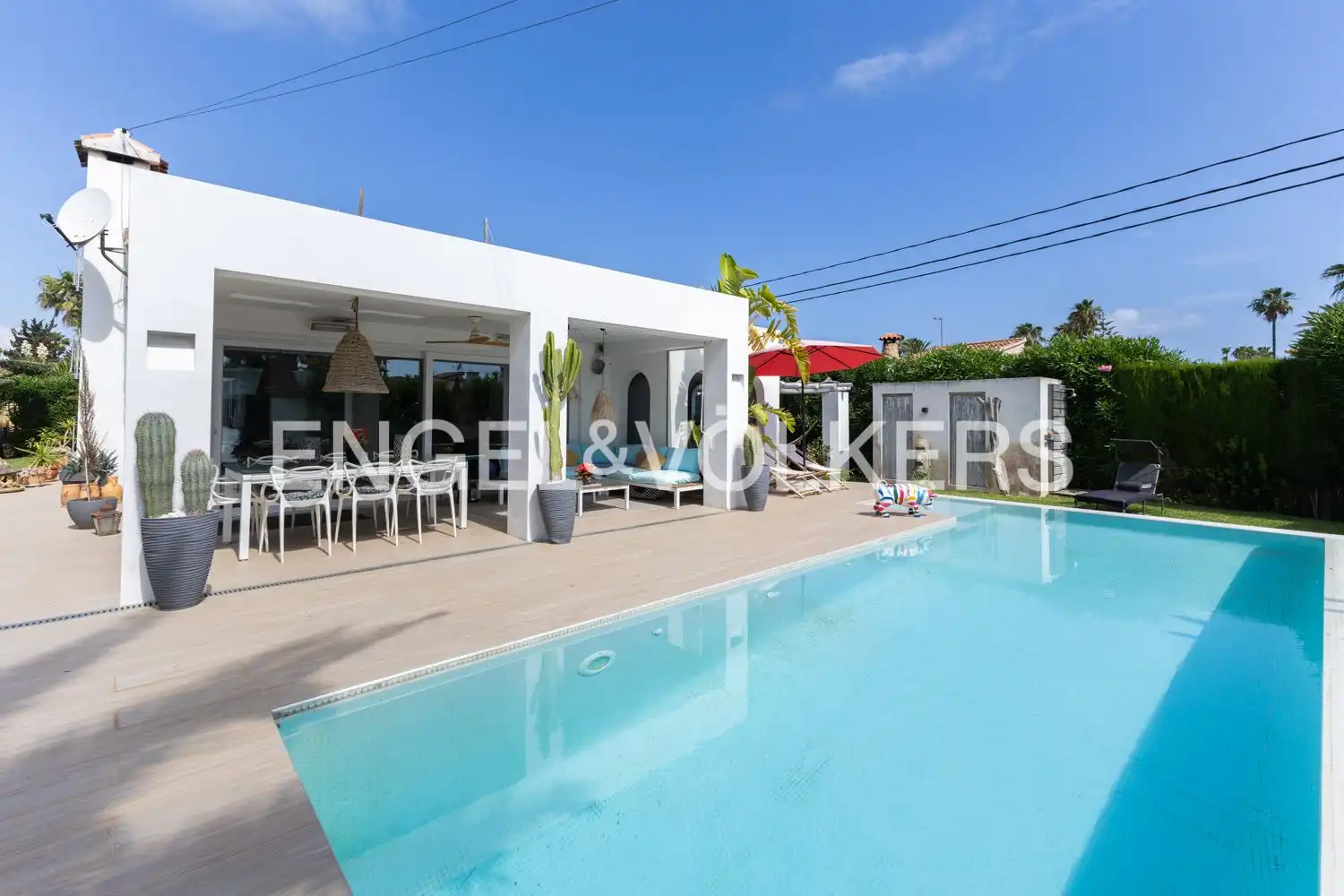 Exterior view of Houses for sale in Dénia  with Air Conditioner, Heating and Private garden