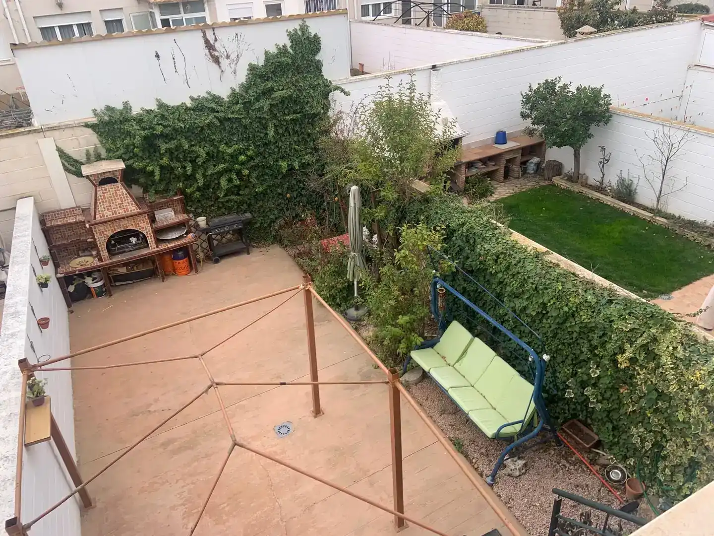 Terrassa de Casa adosada en venda en  Albacete Capital amb Aire condicionat