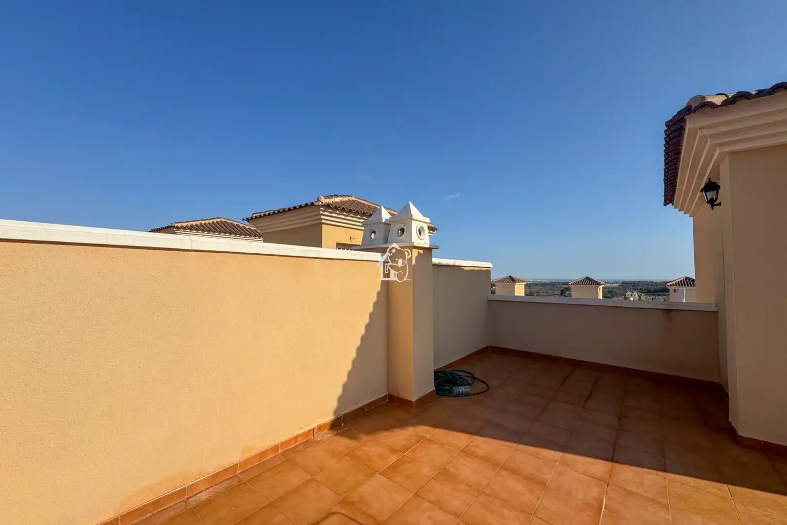 Terrassa de Casa o xalet de lloguer en San Miguel de Salinas amb Aire condicionat, Piscina i Moblat