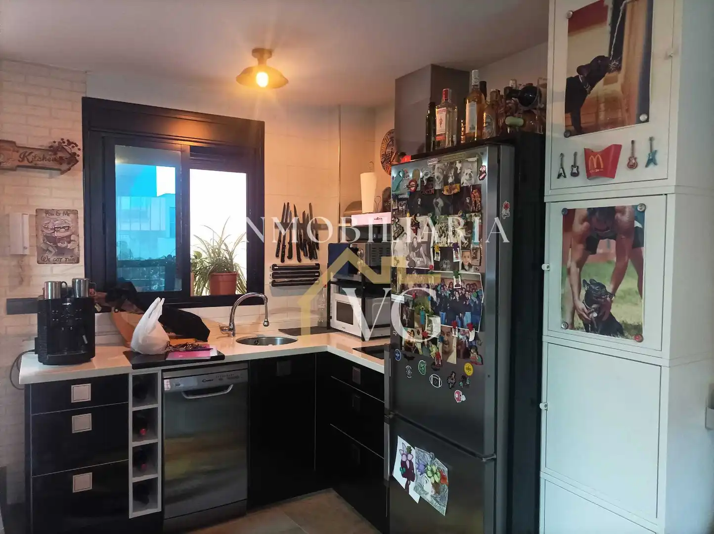 Cocina de Apartamento en venta en Guillena con Aire acondicionado, Piscina y Piscina comunitaria