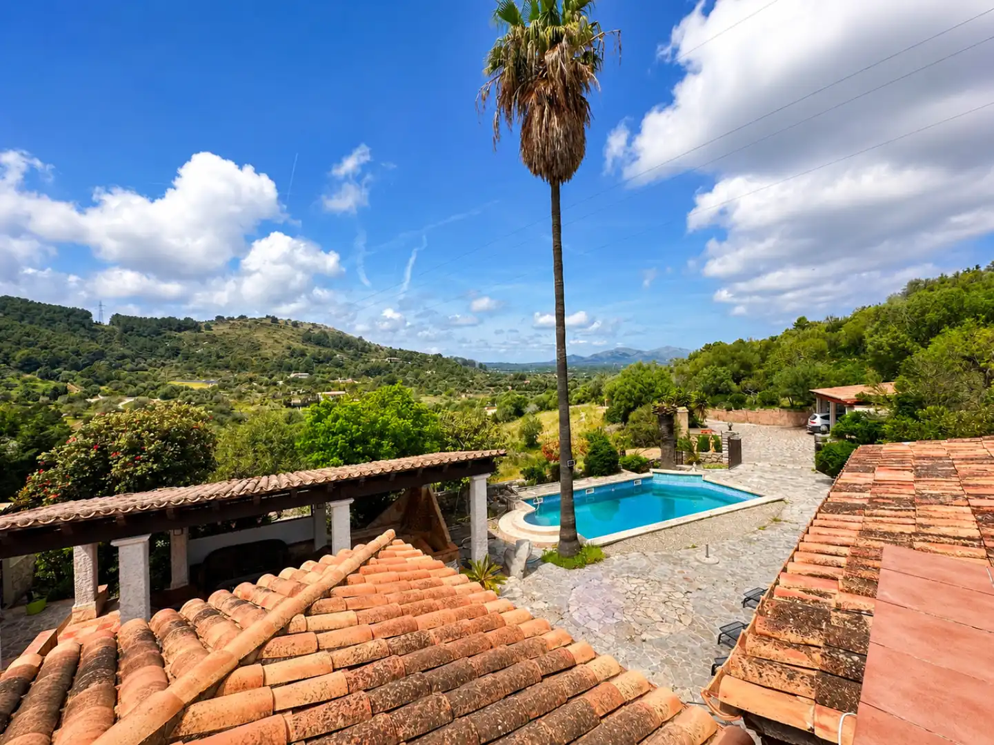 Vista exterior de Casa o xalet de lloguer en Artà amb Calefacció, Terrassa i Traster