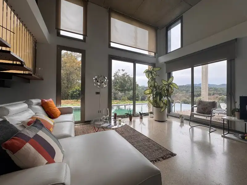 Sala de estar de Casa o chalet en venta en Madremanya con Aire acondicionado, Calefacción y Jardín privado