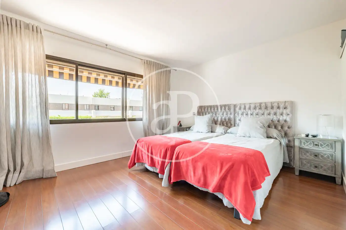 Bedroom of Detached homes for sale in La Moraleja  with Air Conditioner, Heating and Private garden