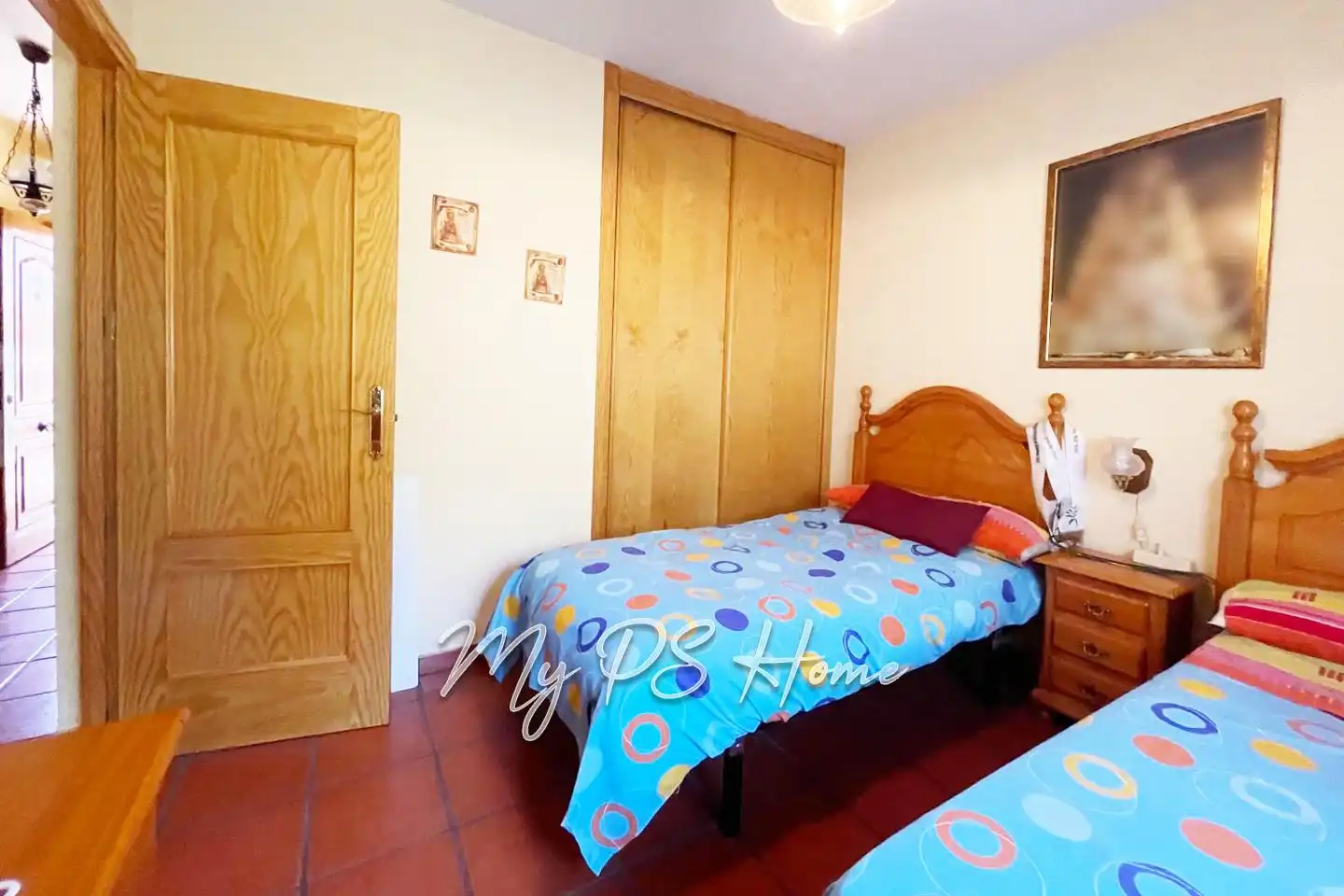 Habitación de Casa o chalet en venta en Barajas de Melo con Aire acondicionado, Jardín privado y Amueblado