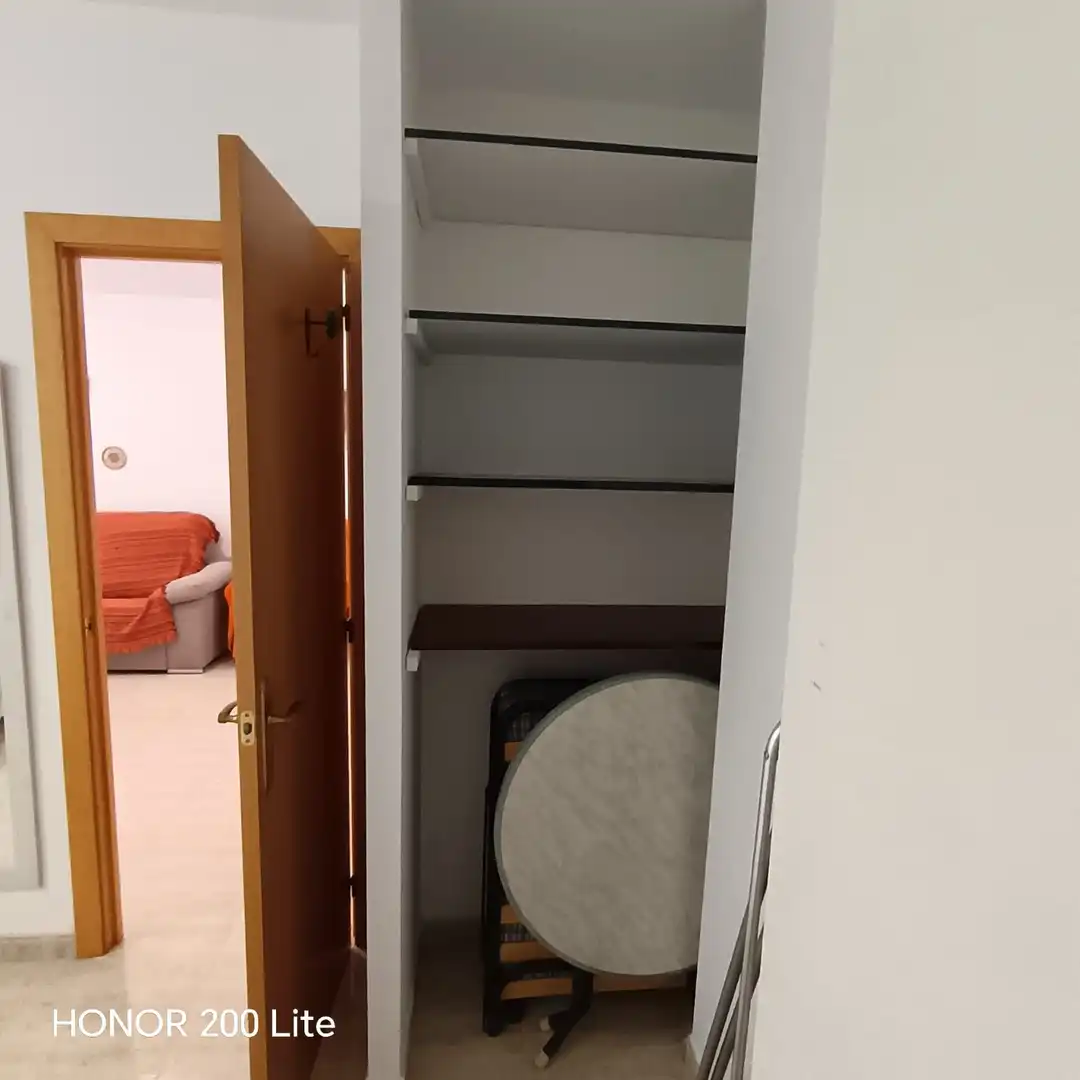 Bedroom of Flat for rent in Benicarló  with Air Conditioner, Terrace and Furnished