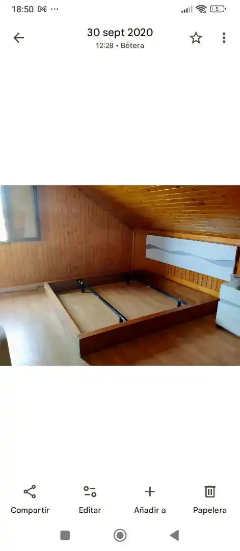 Dormitori de Casa adosada en venda en Camí de Paterna - Lloma del Calderer 