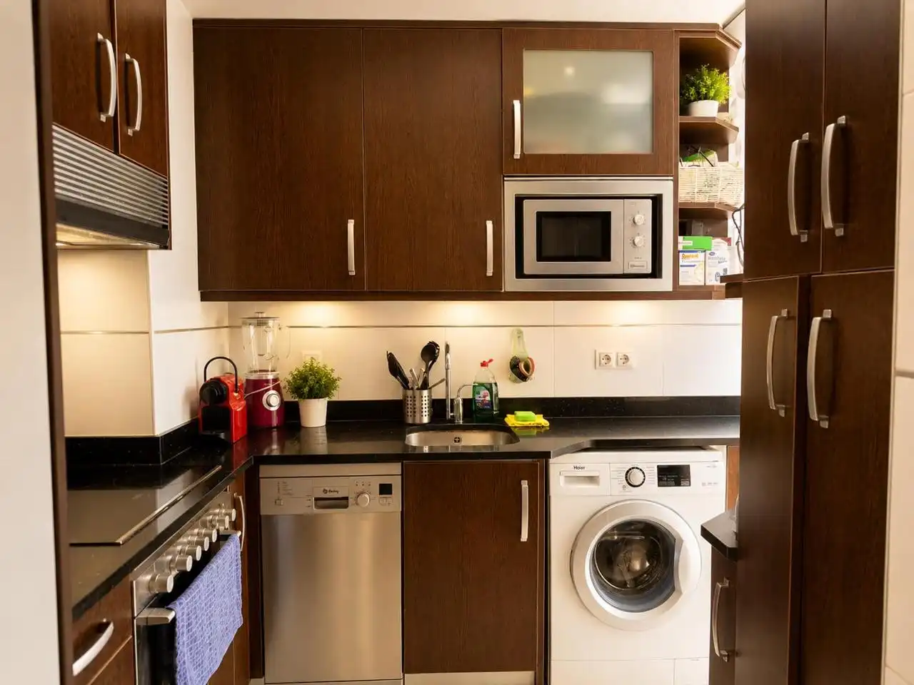 Kitchen of Flat for sale in Madrid  with Air Conditioner, Heating and Terrace