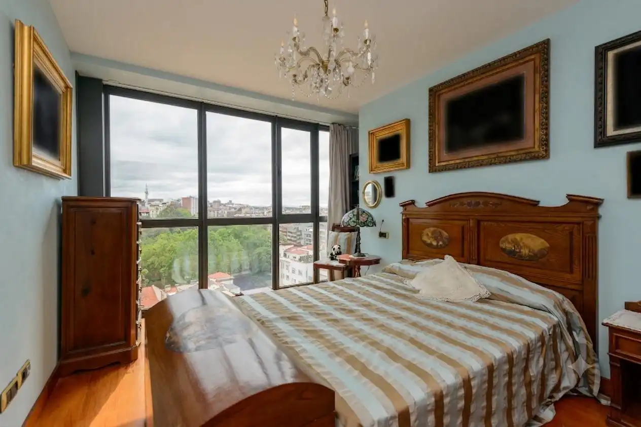 Bedroom of Flat for sale in Oviedo   with Heating and Jacuzzi