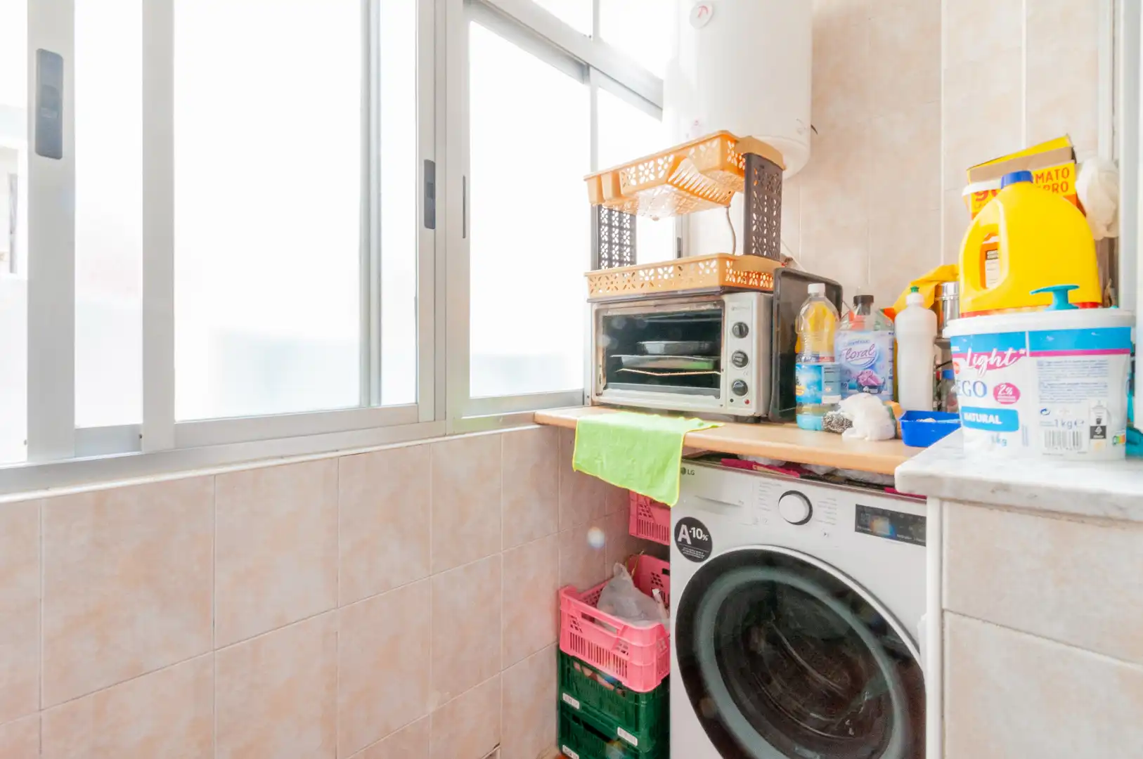 Küche von Wohnung zum Verkauf in El Ejido mit Möbliert, Ofen und Waschmaschine