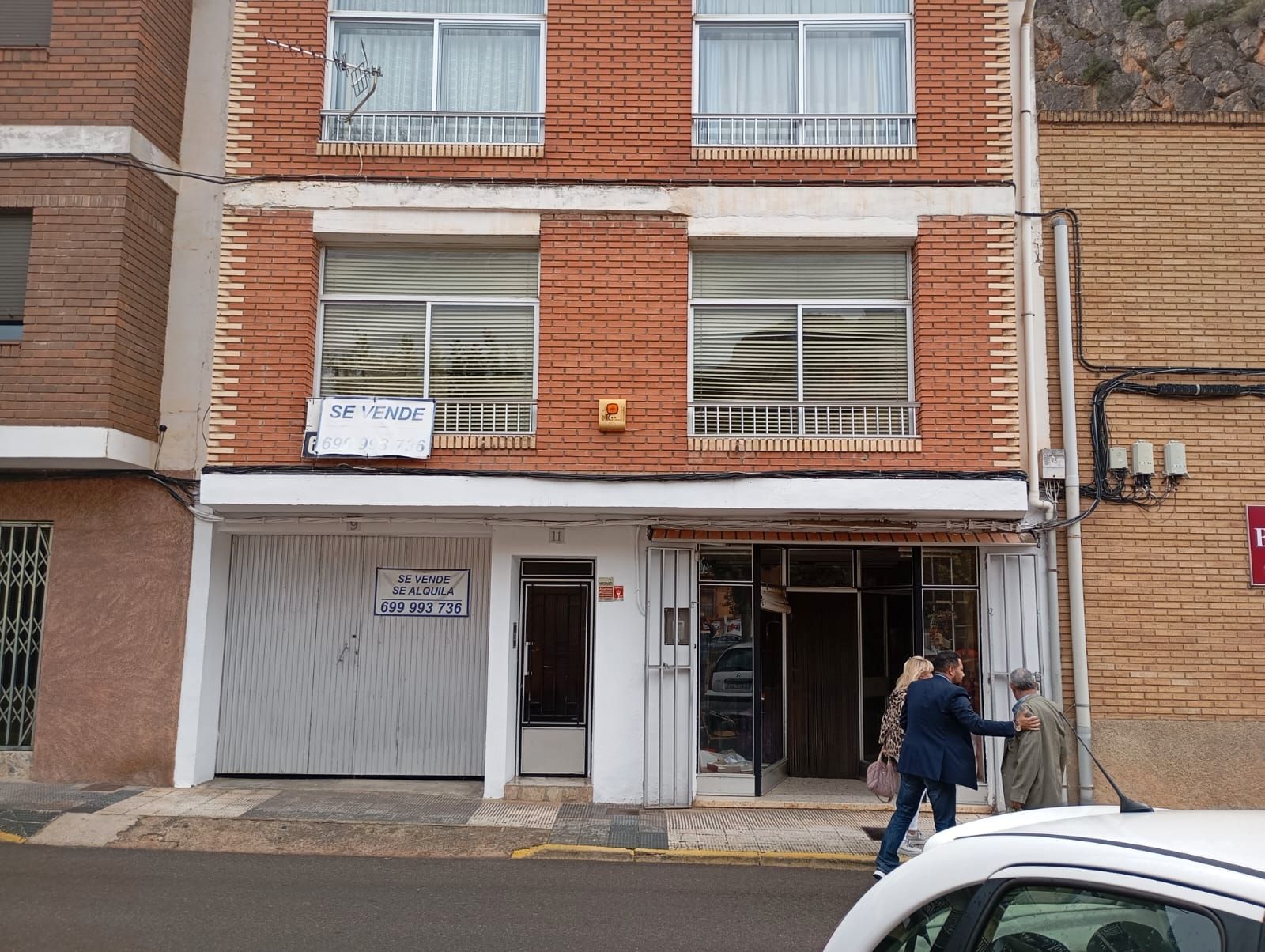 Exterior view of Flat for sale in Alhama de Aragón  with Heating, Private garden and Parquet flooring