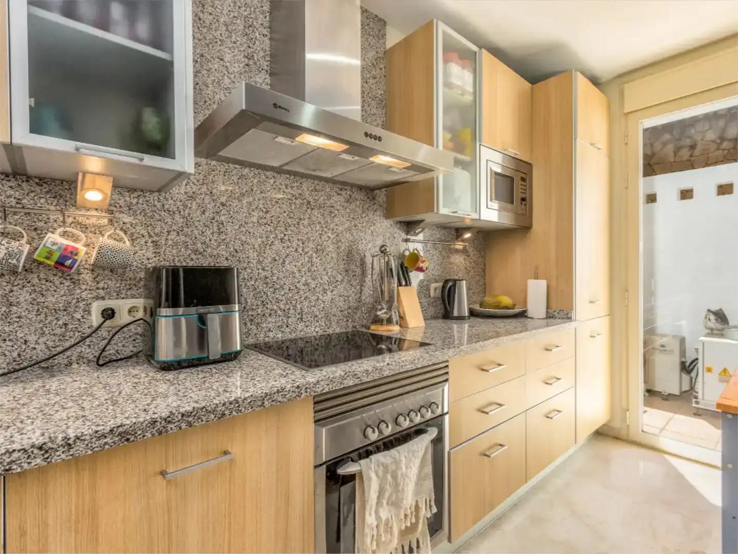 Cocina de Piso de alquiler en La Cala Golf - Lagar Martell