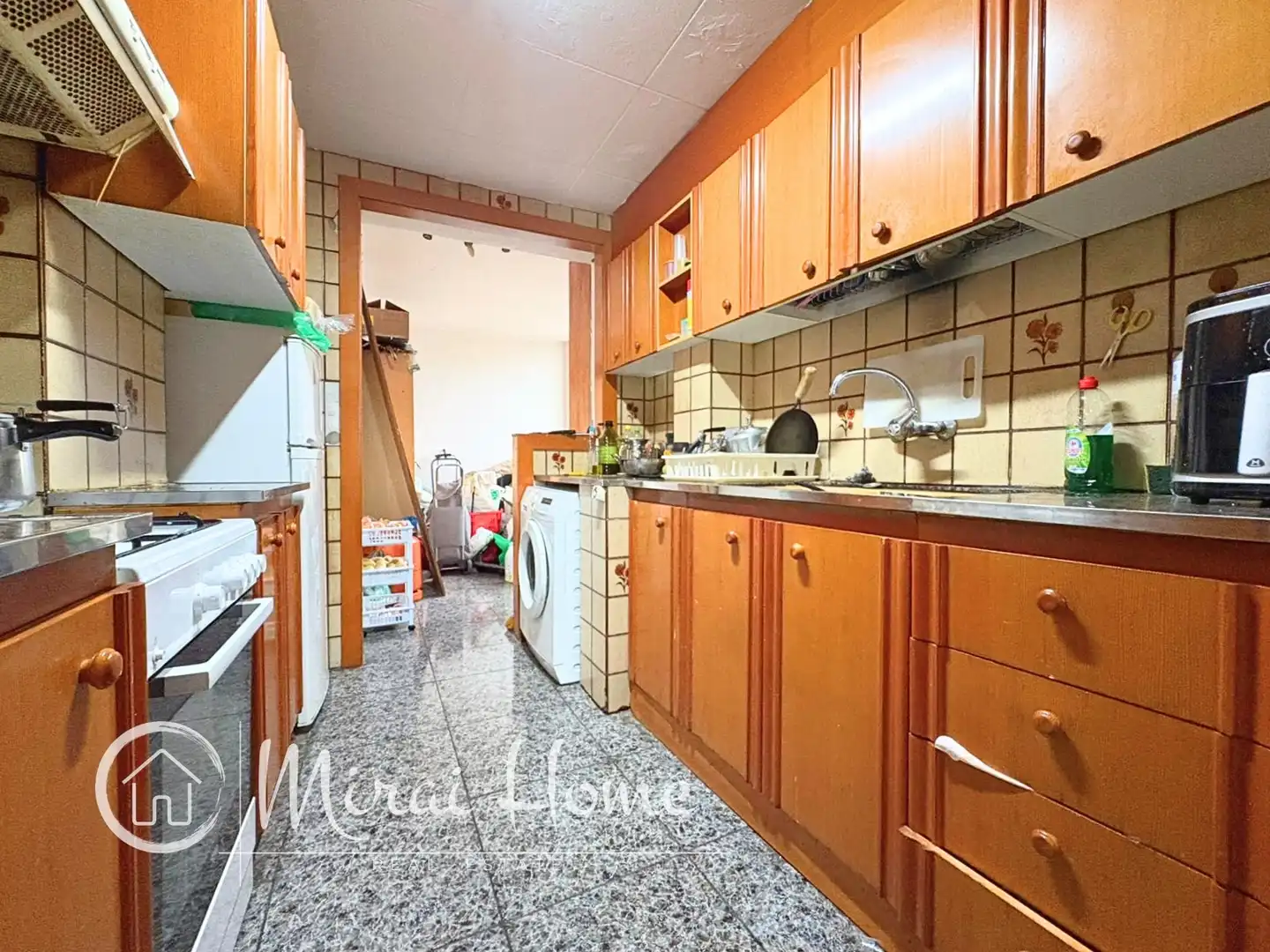 Kitchen of Flat for sale in Granollers  with Balcony