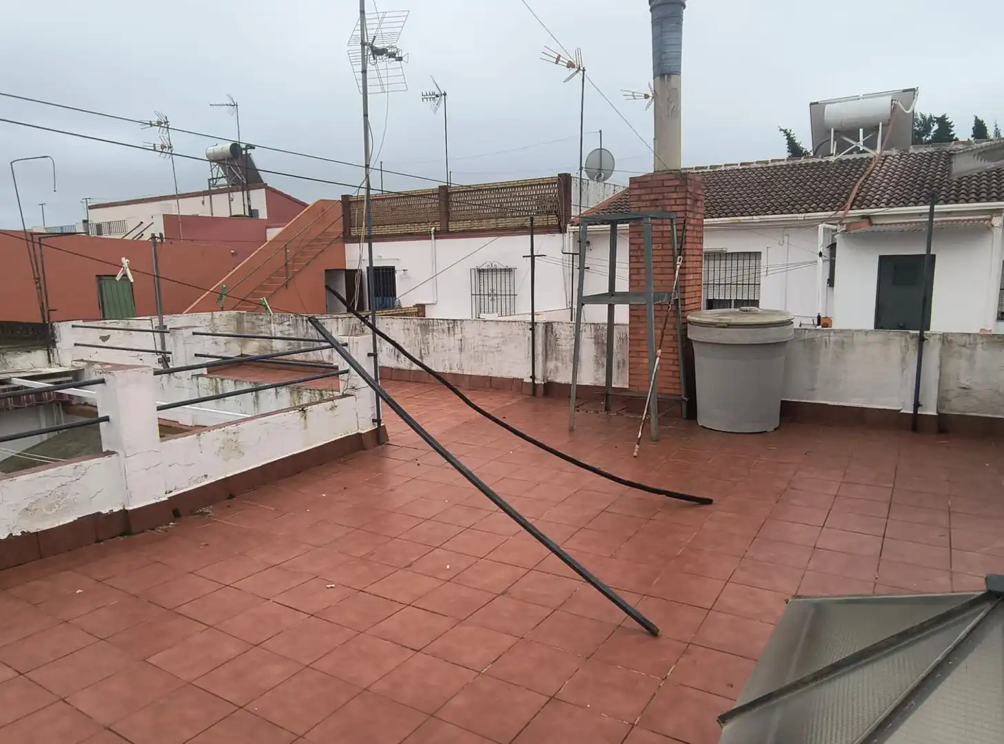 Terraza de Casa adosada en venta en Benacazón con Aire acondicionado y Amueblado