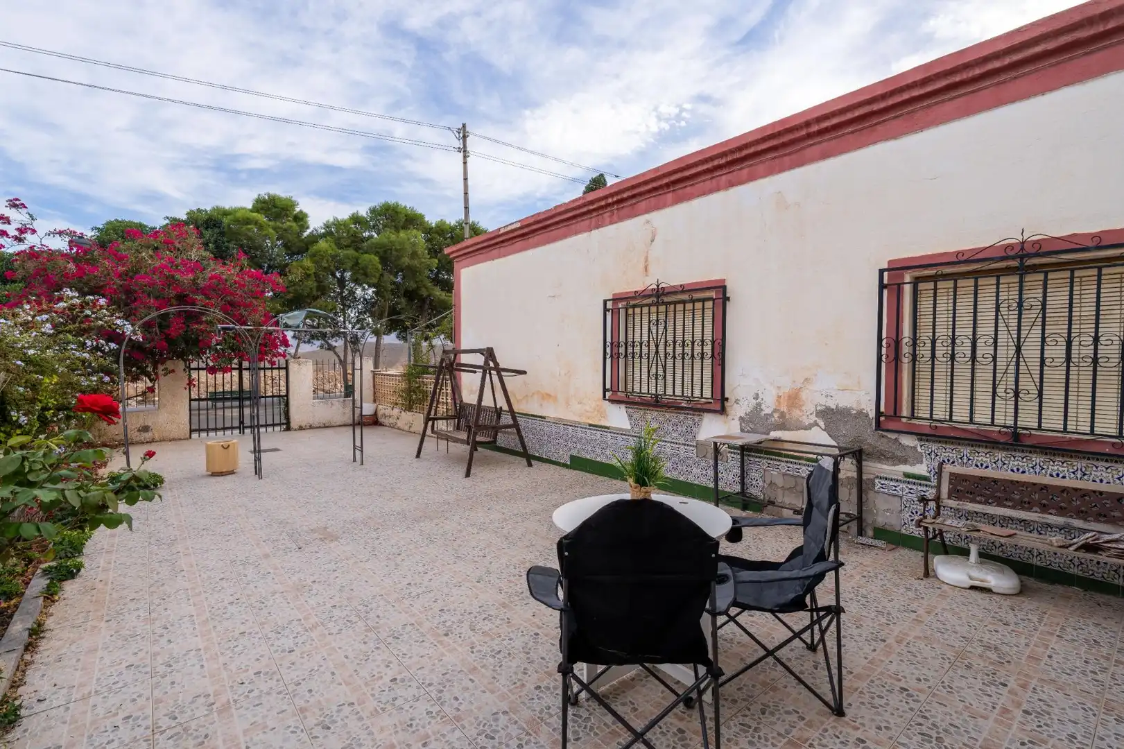 Terraza de Casa o chalet en venta en Alhama de Almería con Jardín privado y Terraza