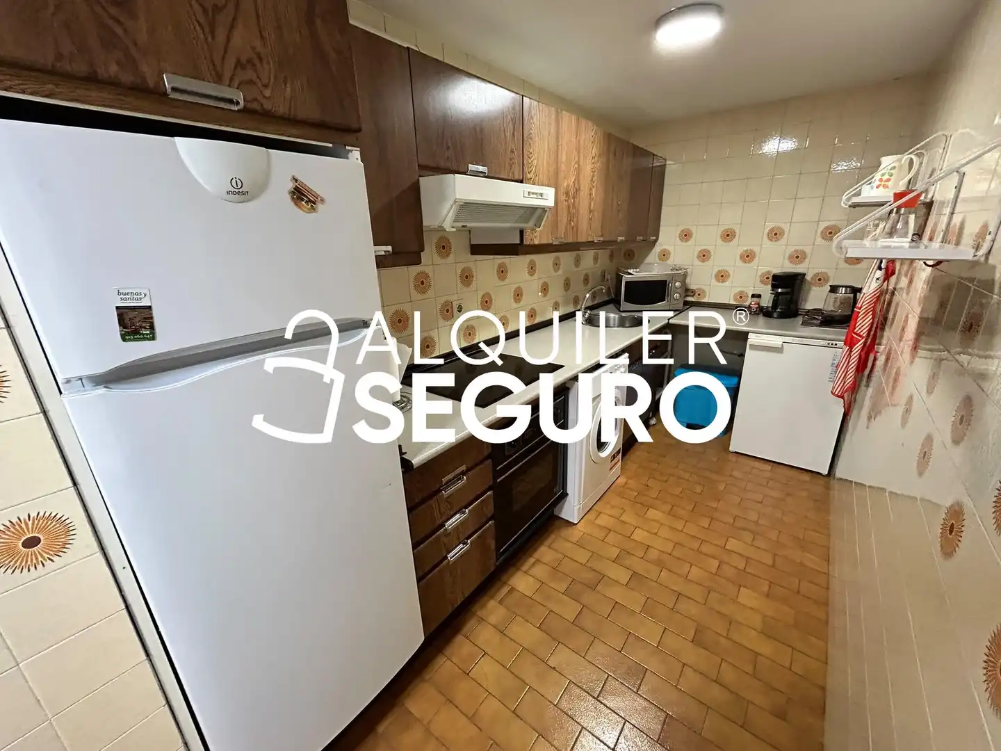 Cocina de Piso de alquiler en Madrid con Aire acondicionado, Calefacción y Amueblado