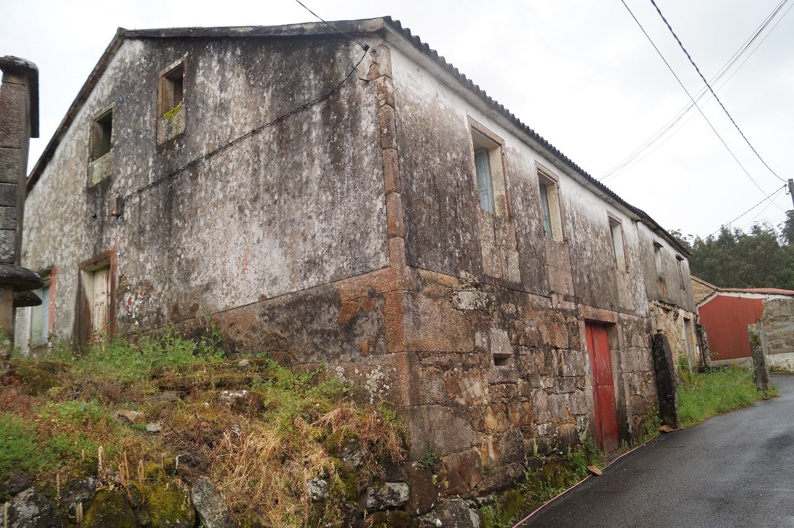 Vista exterior de Casa o xalet en venda en Boiro amb Jardí privat i Terrassa