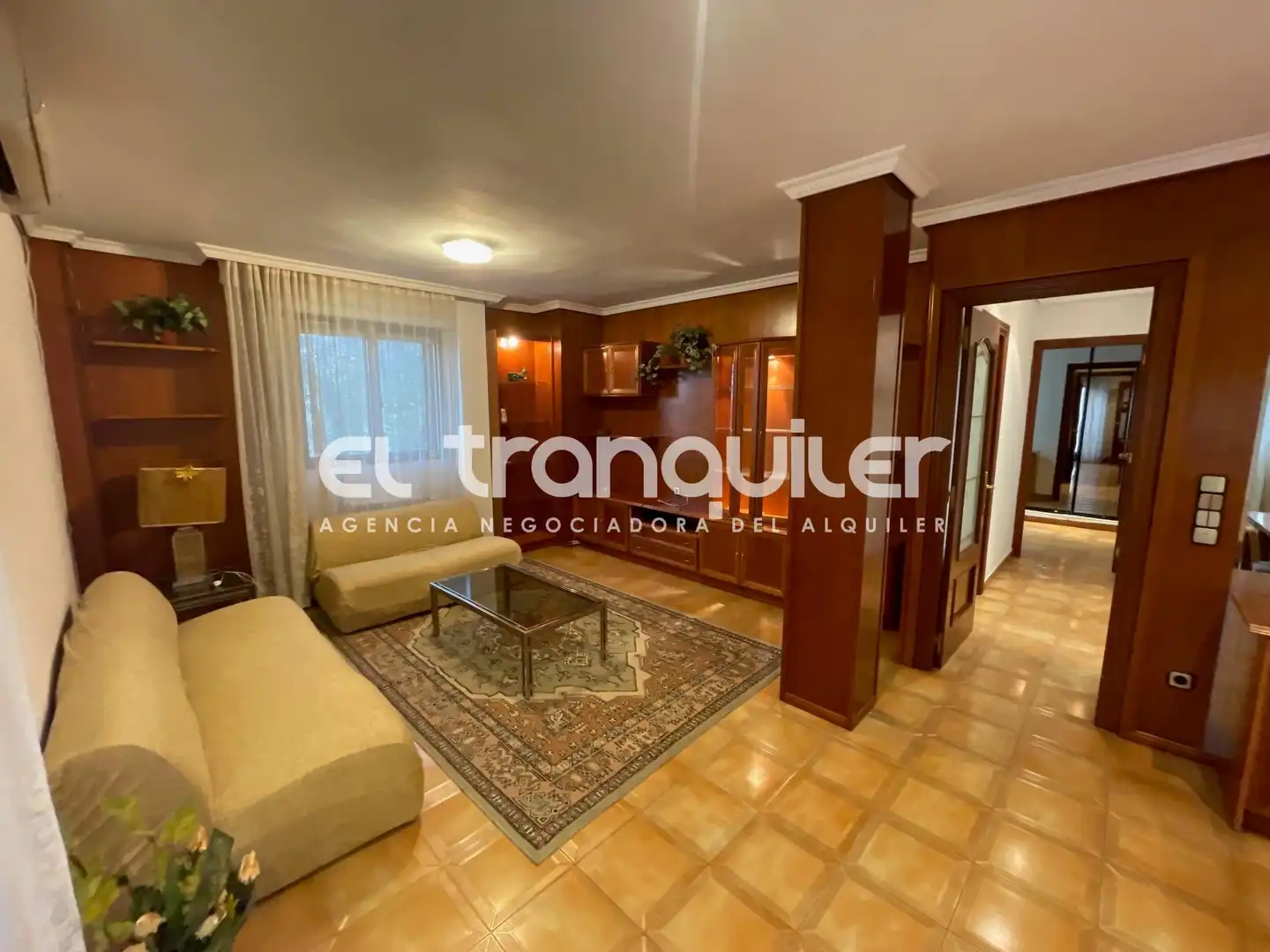 Living room of Flat for rent in Pinto  with Air Conditioner, Furnished and Washing machine