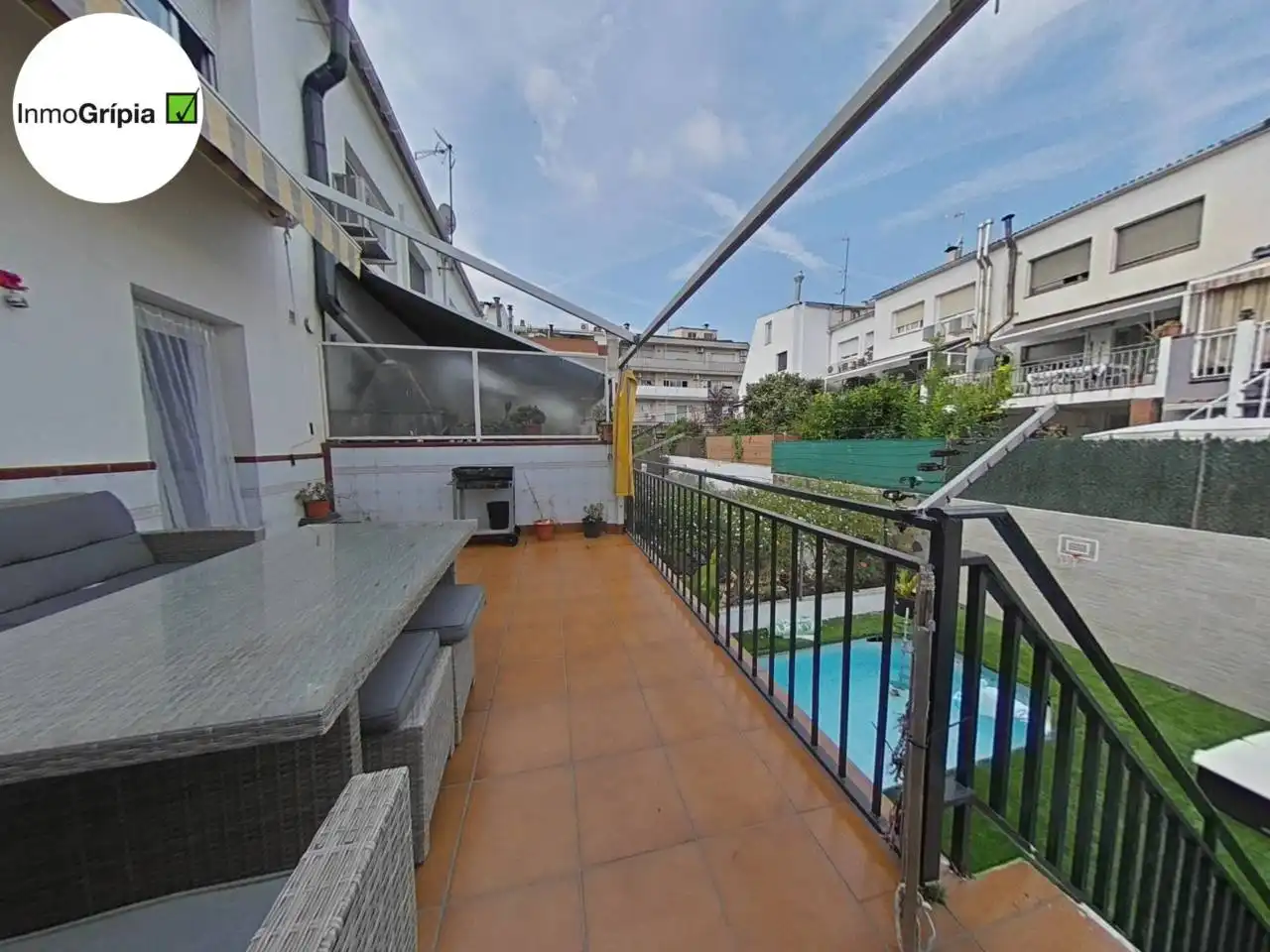 Terrace of Houses for sale in Terrassa  with Air Conditioner, Heating and Parquet flooring
