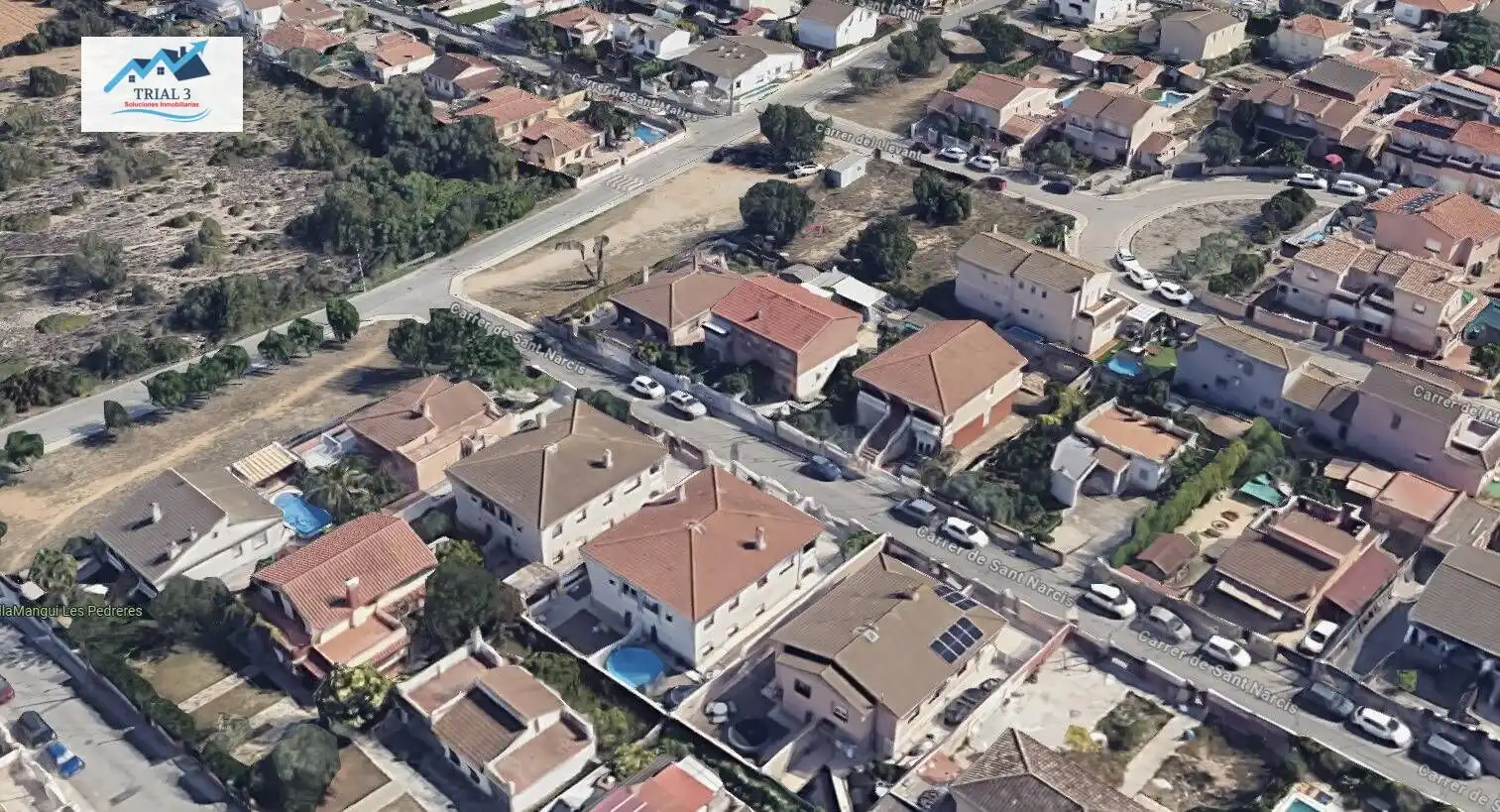 Vista exterior de Casa o xalet en venda en Santa Oliva amb Jardí privat