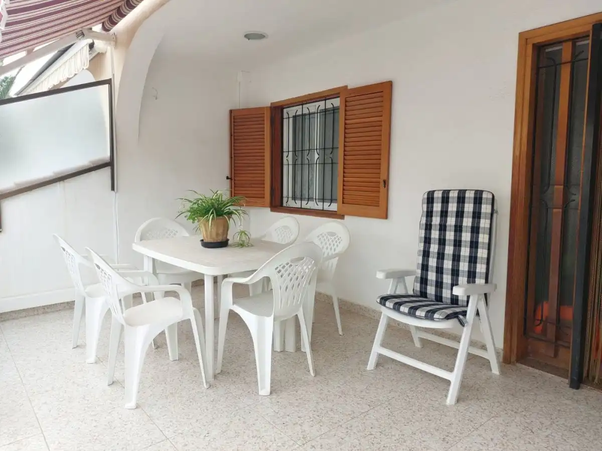 Jardín de Casa o chalet en venta en Benicasim / Benicàssim con Aire acondicionado, Calefacción y Terraza