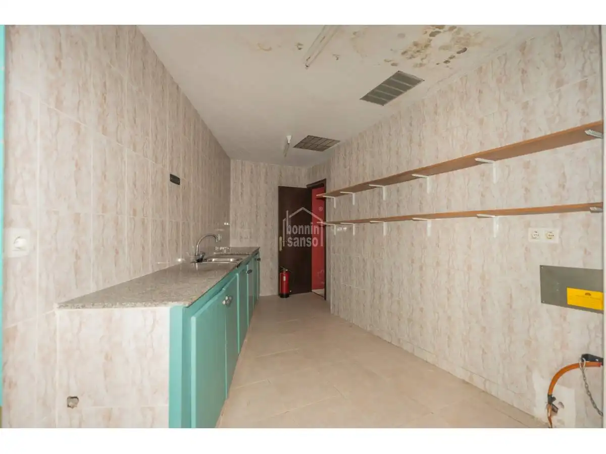 Kitchen of Apartments for sale in Es Castell  with Terrace and Furnished