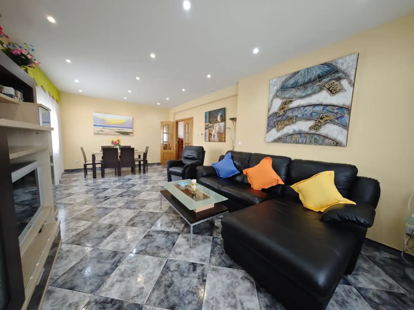 Sala de estar de Casa o chalet en venta en Escalona con Aire acondicionado, Calefacción y Piscina