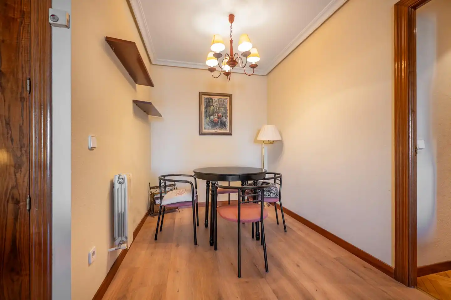 Esszimmer von Wohnung zum Verkauf in Ávila mit Klimaanlage, Parkett und Terrasse