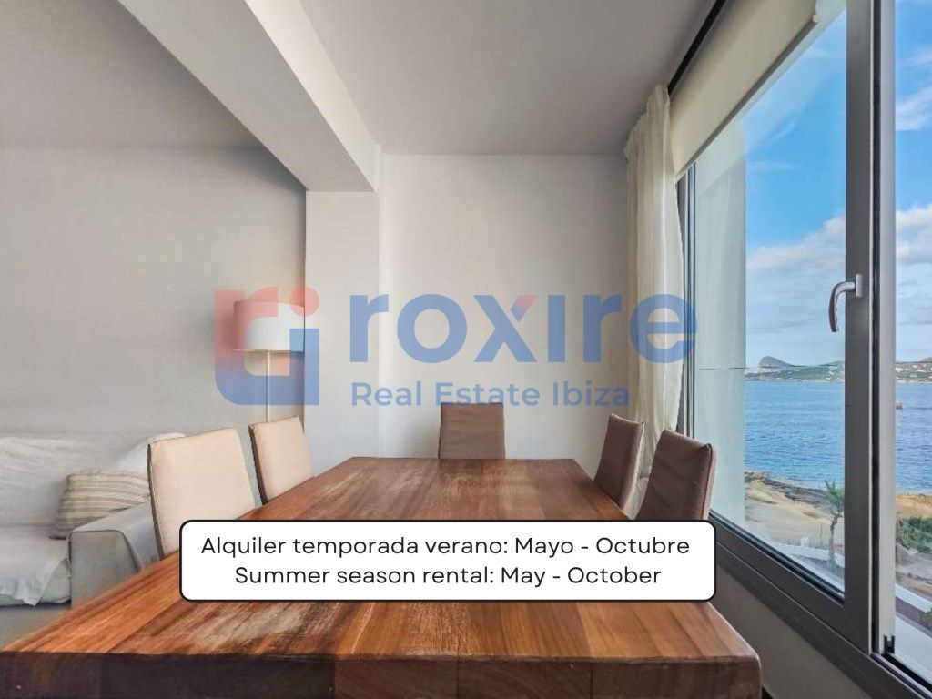 Exterior view of Attic for rent in Sant Josep de sa Talaia  with Air Conditioner, Terrace and Swimming Pool