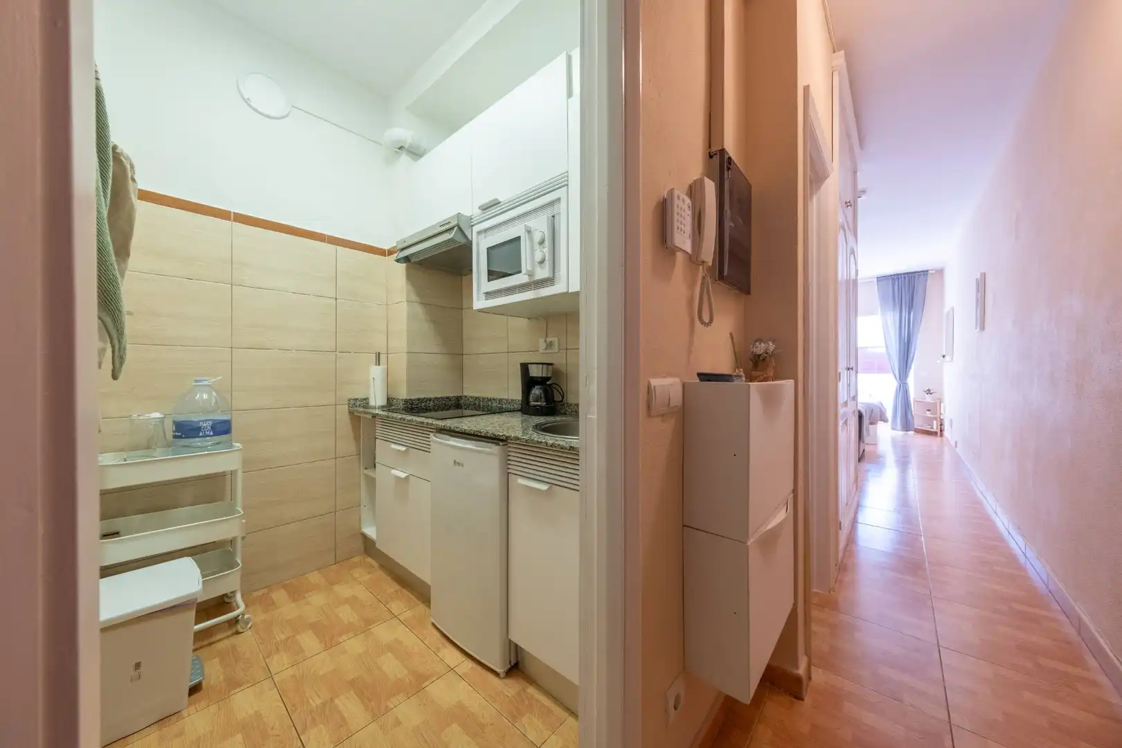 Cocina de Estudio de alquiler en Las Palmas de Gran Canaria con Amueblado