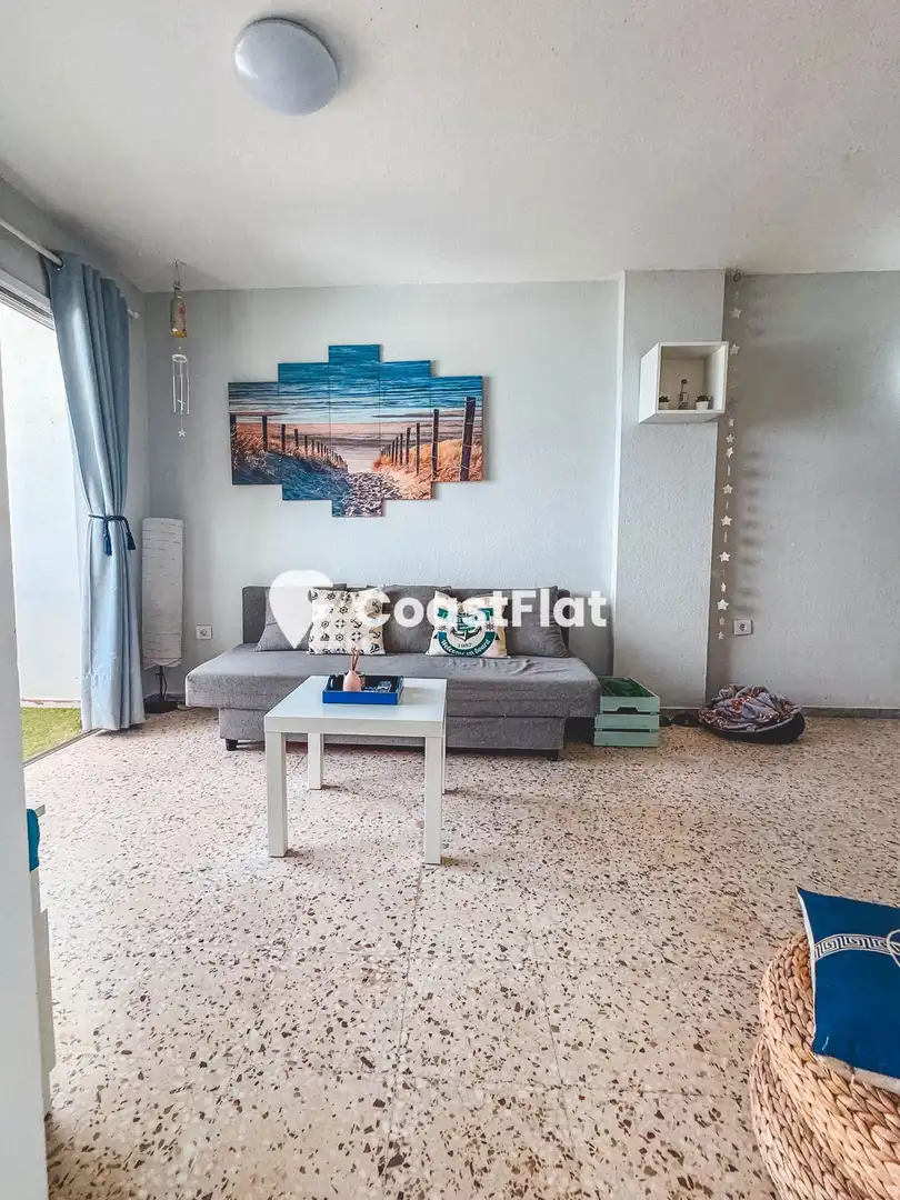 Sala d'estar de Apartament en venda en Tacoronte amb Terrassa i Moblat