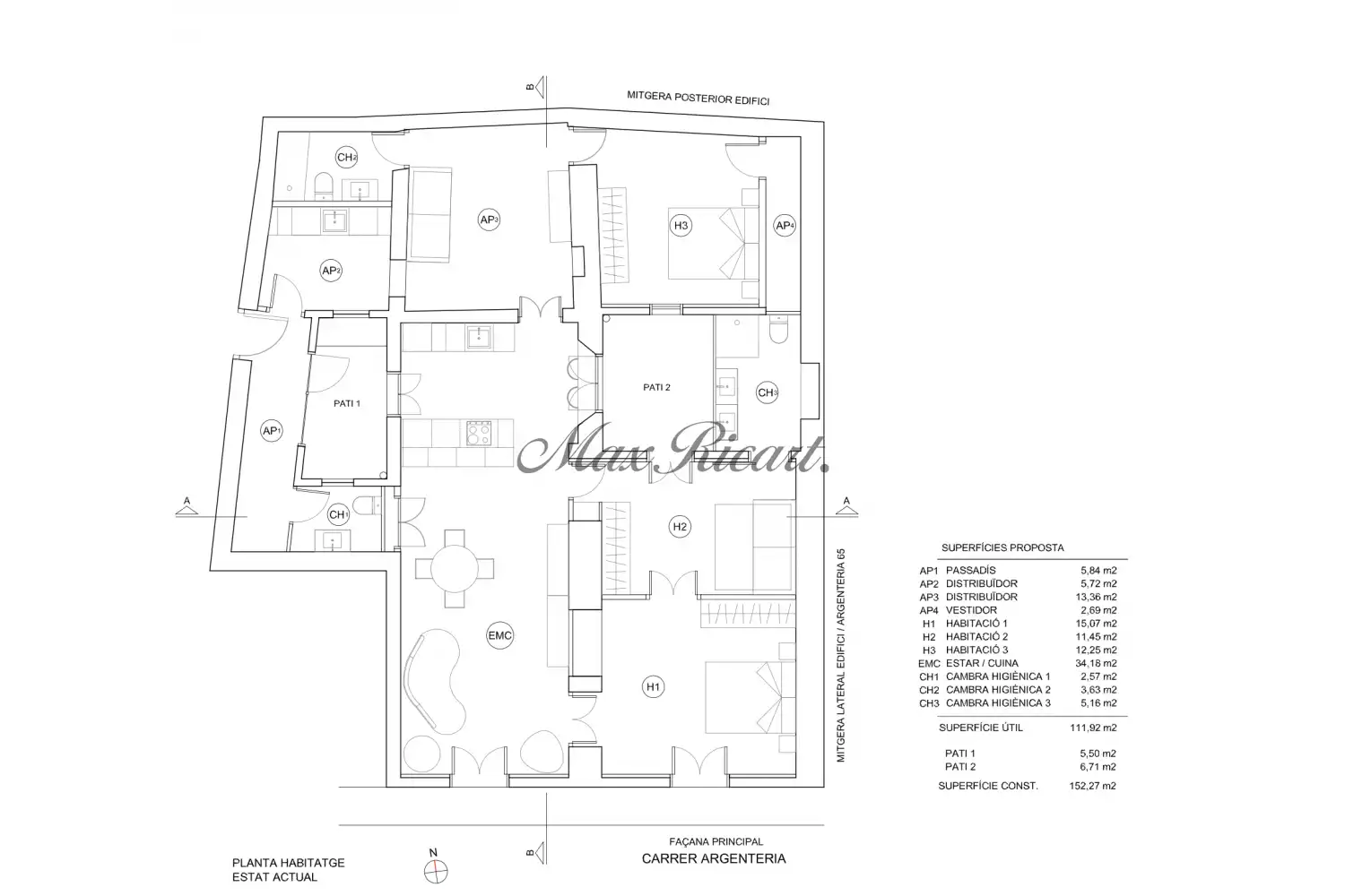 Appartamento con terrazza in vendita a Ciutat Vella, imagen 37
