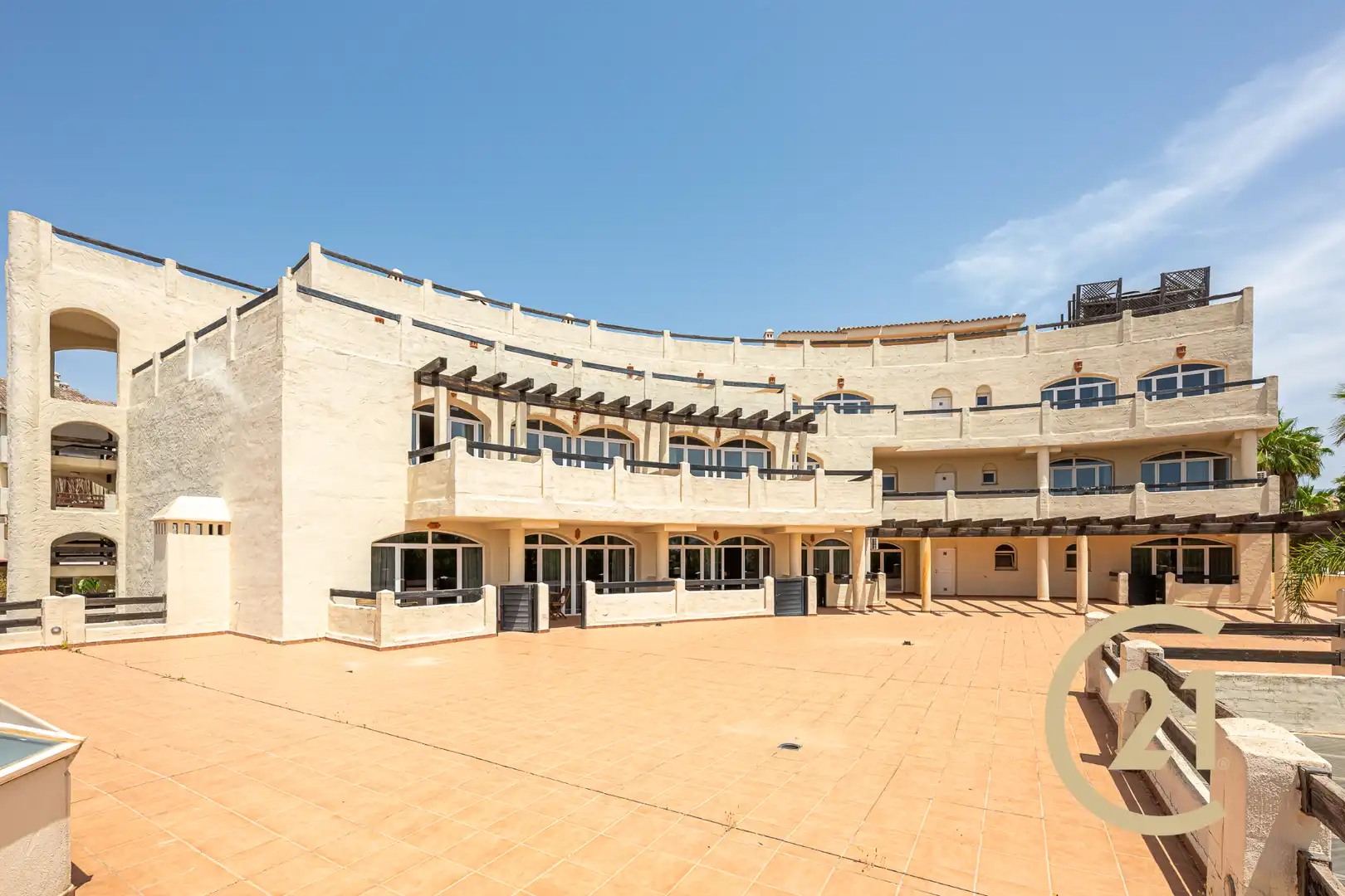 Exterior view of Buildings for sale in Estepona  with Community pool
