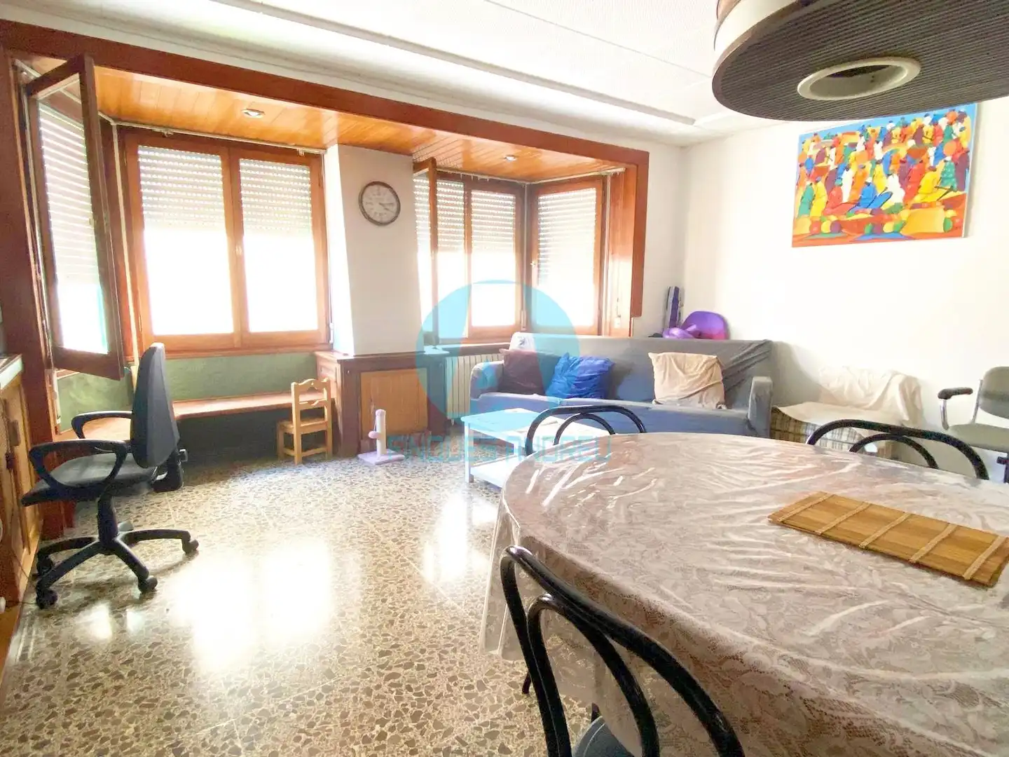 Sala d'estar de Dúplex en venda en Mataró amb Calefacció i Terrassa