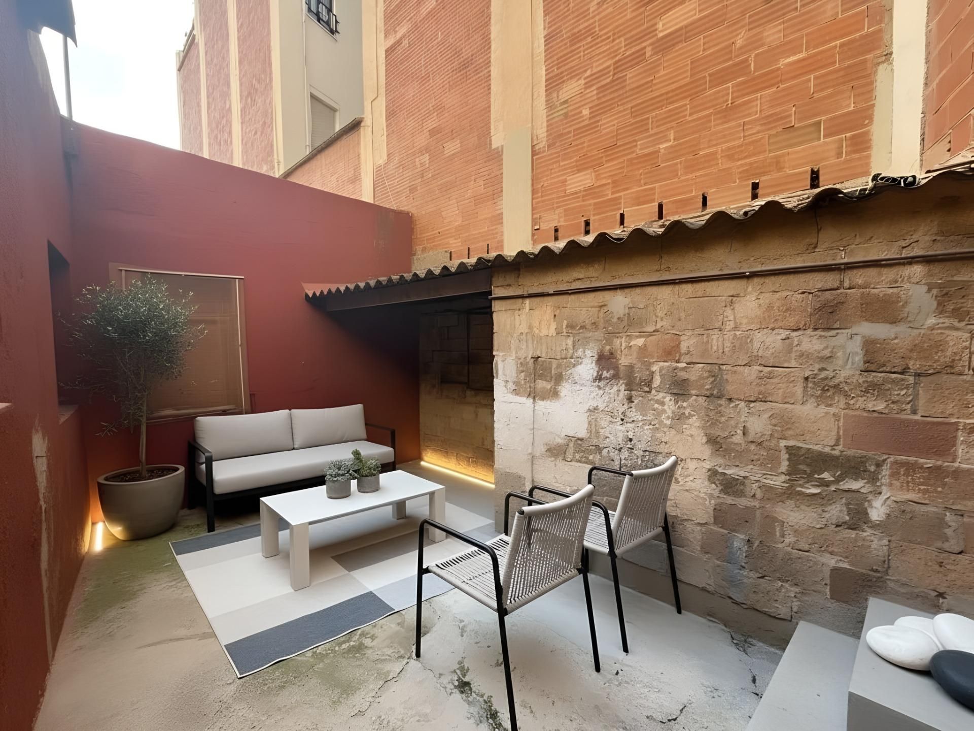 Terraza de Casa o chalet en venta en Badalona