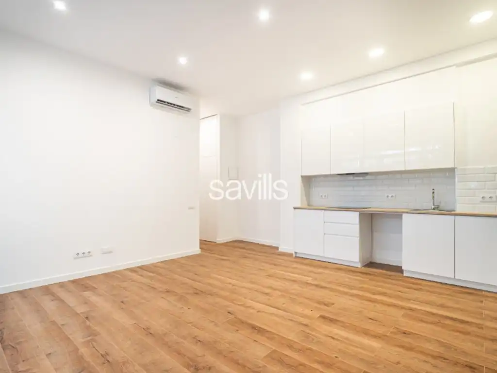 Sala de estar de Apartamento en venta en Barcelona con Aire acondicionado y Horno