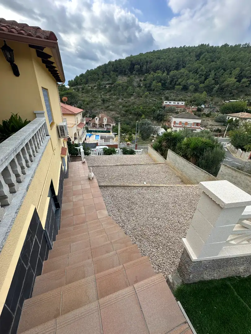 Terraza de Casa o chalet en venta en Castellet i la Gornal con Aire acondicionado, Calefacción y Jardín privado