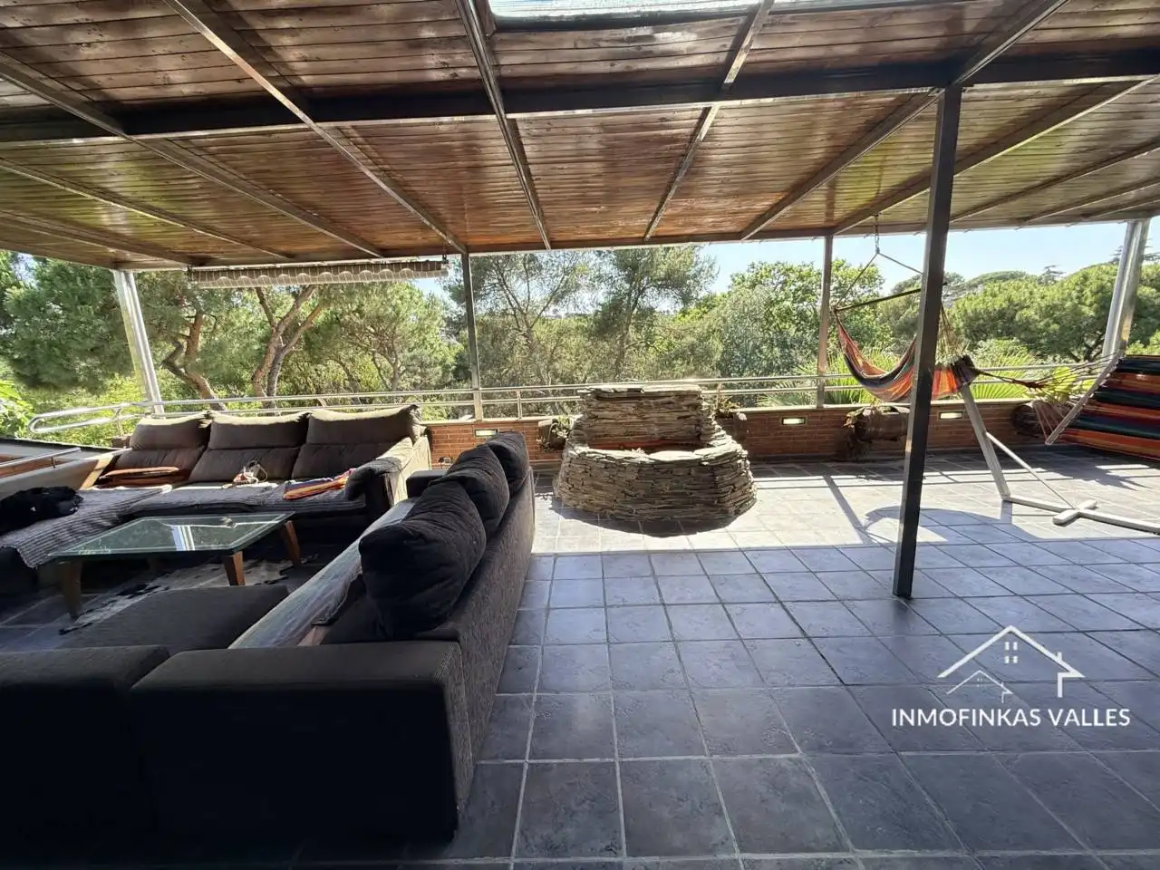 Terraza de Casa o chalet en venta en Lliçà de Vall con Aire acondicionado, Calefacción y Jardín privado